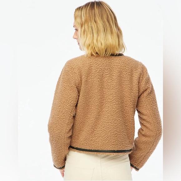 J Crew Sherpa Lady Jacket Size 14 - Picture 3 of 11